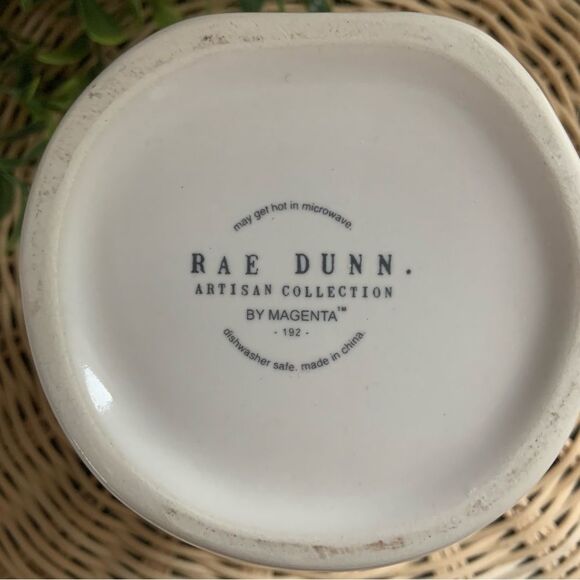 RAE DUNN PUMPKIN SPICE LL Orange Heart Clay Mug - Picture 8 of 8